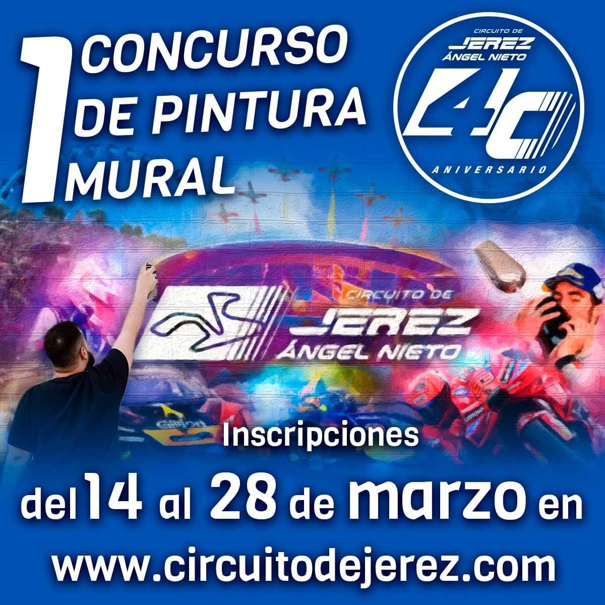 I Concurso de Pintura Mural Circuito de Jerez-Ángel Nieto