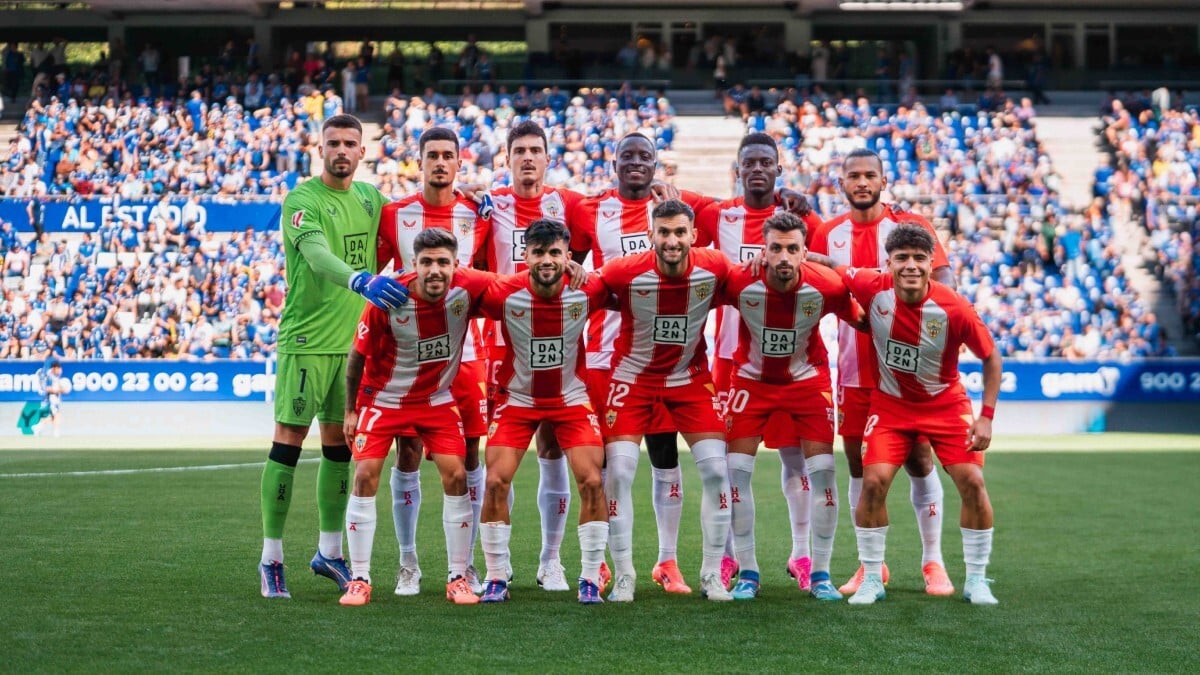 Once titular de la UD Almería contra el Real Oviedo | UDA