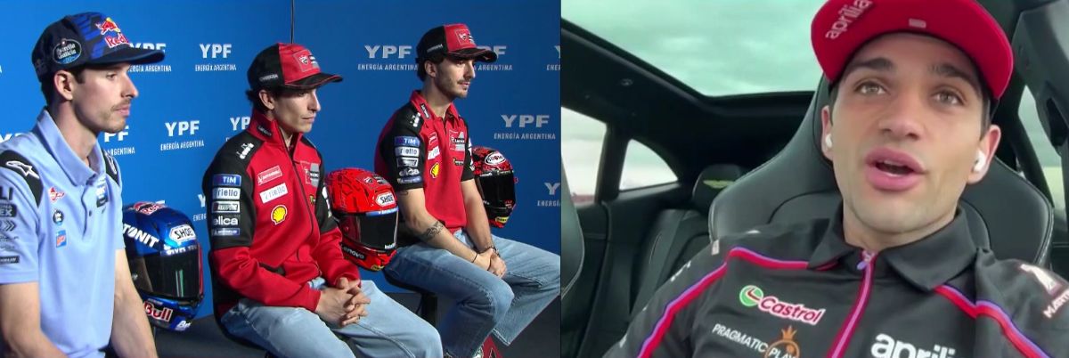Jorge Martín se une a la rueda de prensa del GP de Argentina con Marc, Alex Márquez y Pecco | motogp.com