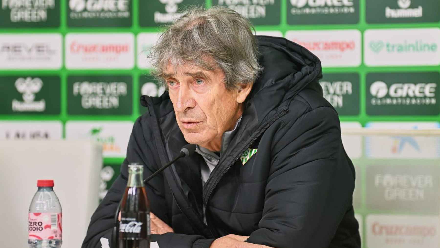 Manuel Pellegrini en la rueda de prensa previa al Leganés - Real Betis | Salvador López Medina para El MIRA