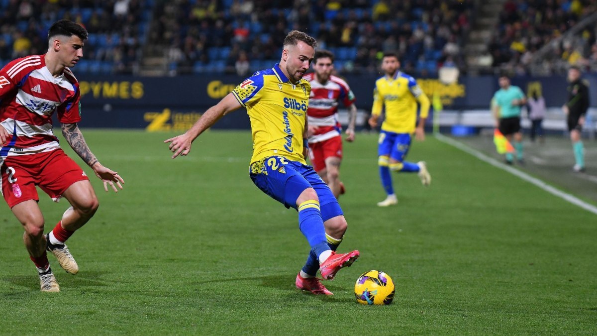 Javi Ontiveros en el Cádiz CF - Granada CF | CCF