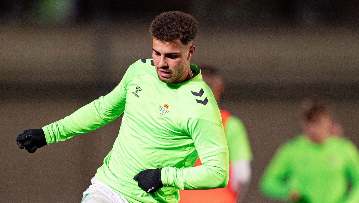 Marcos Fernández, delantero del filial del Real Betis | RBB