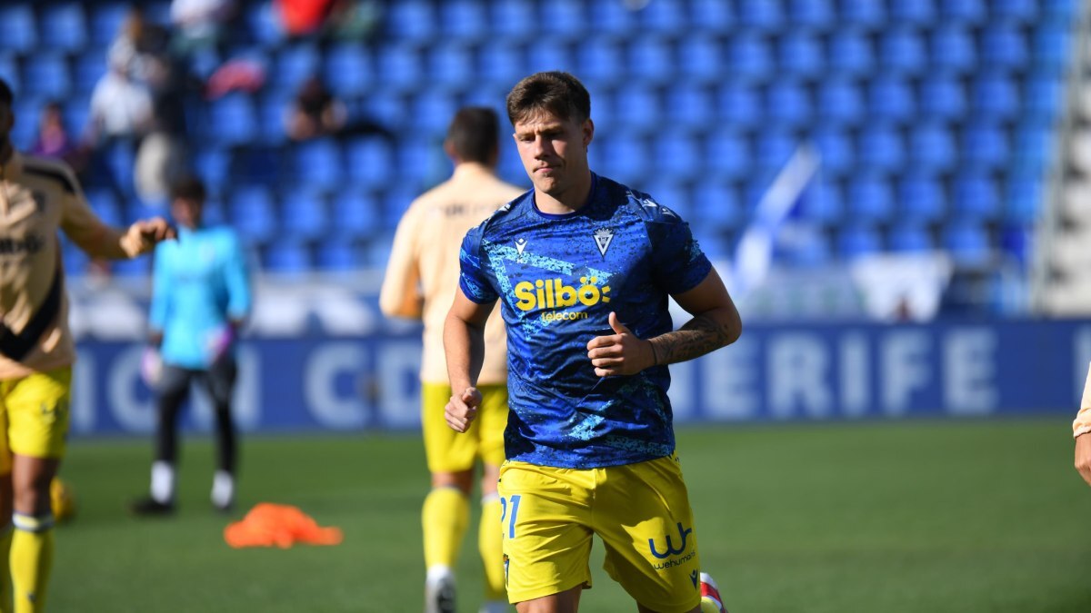 Iker Recio en el CD Tenerife - Cádiz CF | CCF