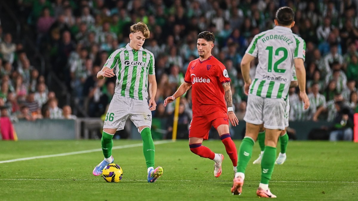 Jesús Rodríguez y Carmona en el Real Betis - Sevilla FC | Salvador López Medina para El MIRA