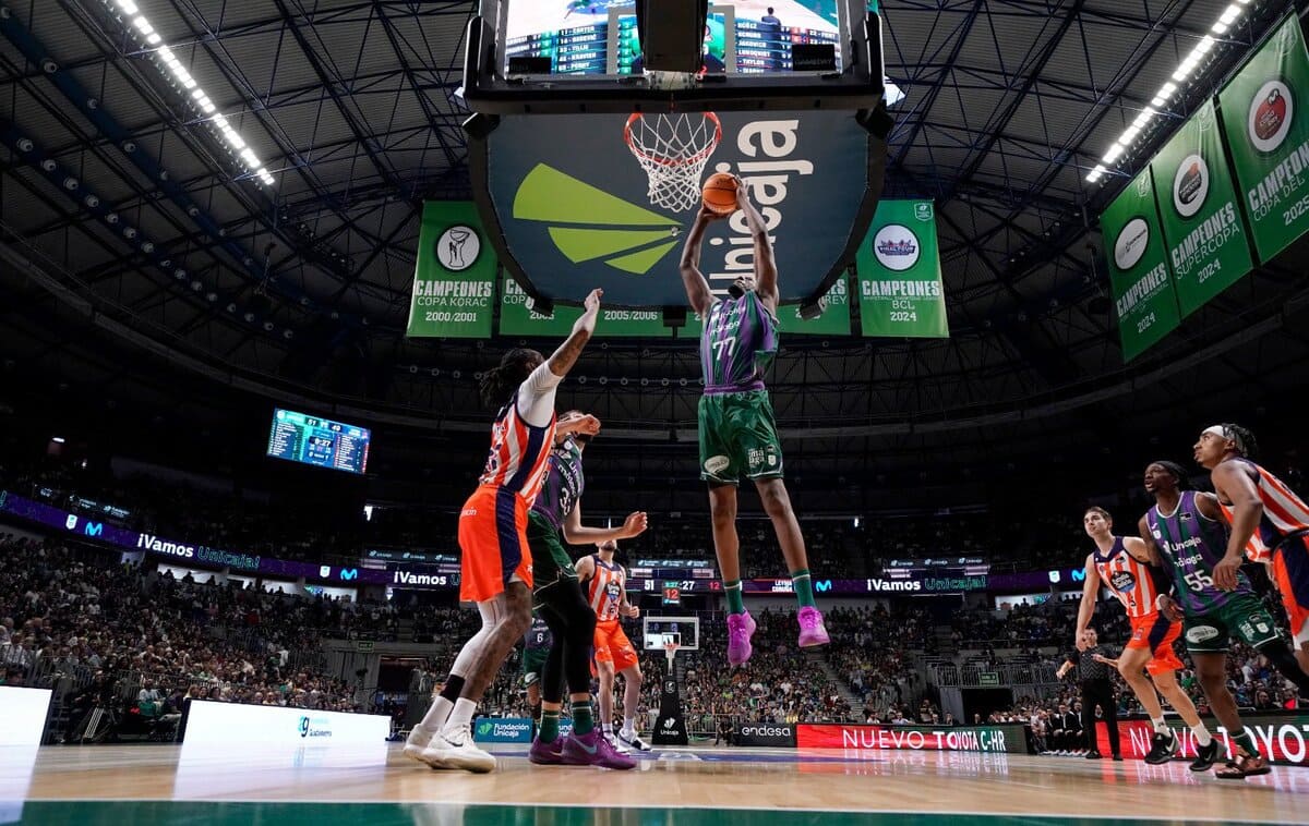 Unicaja Baloncesto 114-105 Leyma Coruña