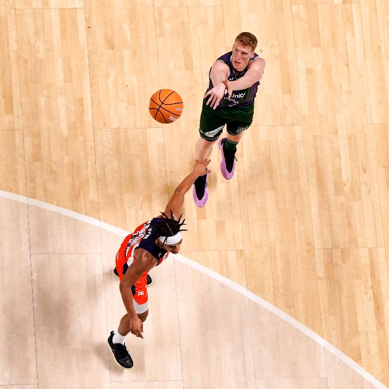Alberto Díaz, máximo asistente de la historia del Unicaja Baloncesto