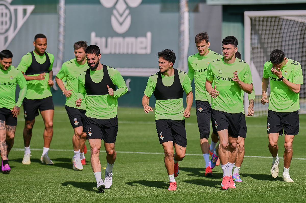 Entrenamiento del Real Betis previo al Jagiellonia | Salvador López Medina para El MIRA