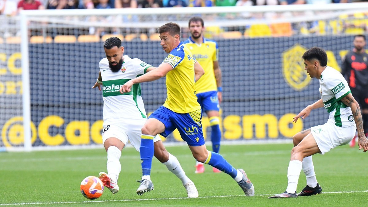 Rubén Alcaraz en el Cádiz CF - Elche CF | CCF