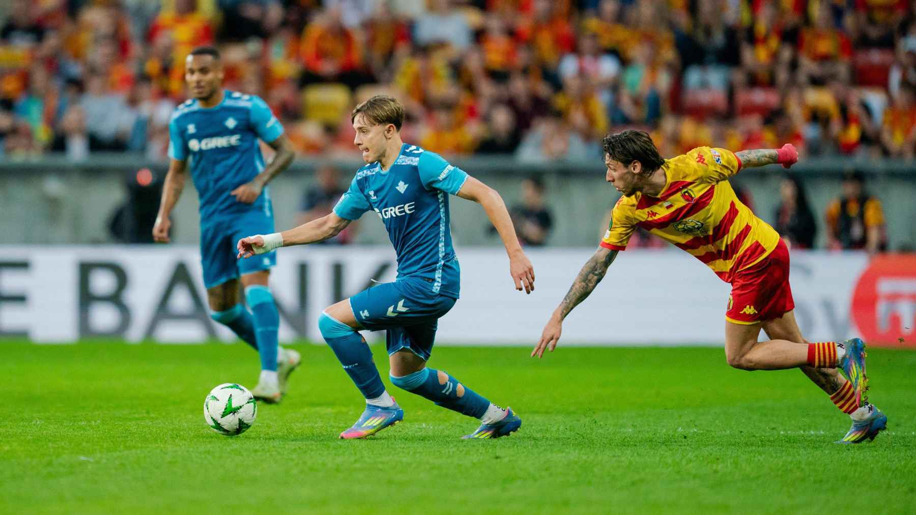 Jesús Rodríguez en el Jagiellonia - Real Betis | @Jagiellonia1920