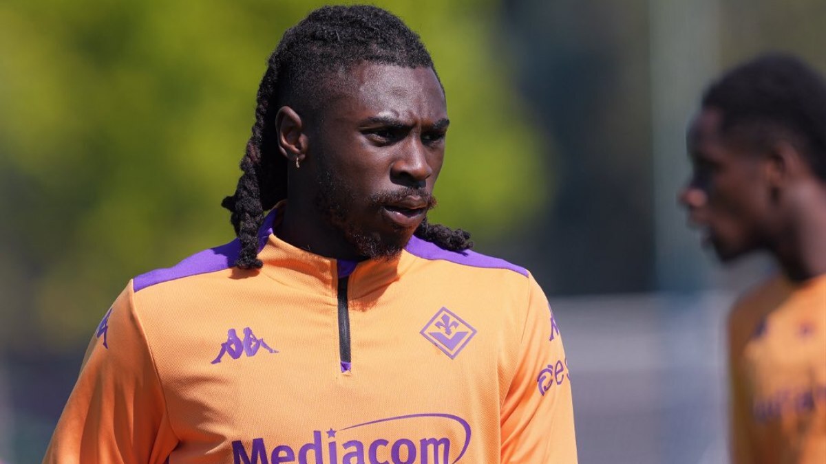 Moise Kean, delantero de la Fiorentina | ACF