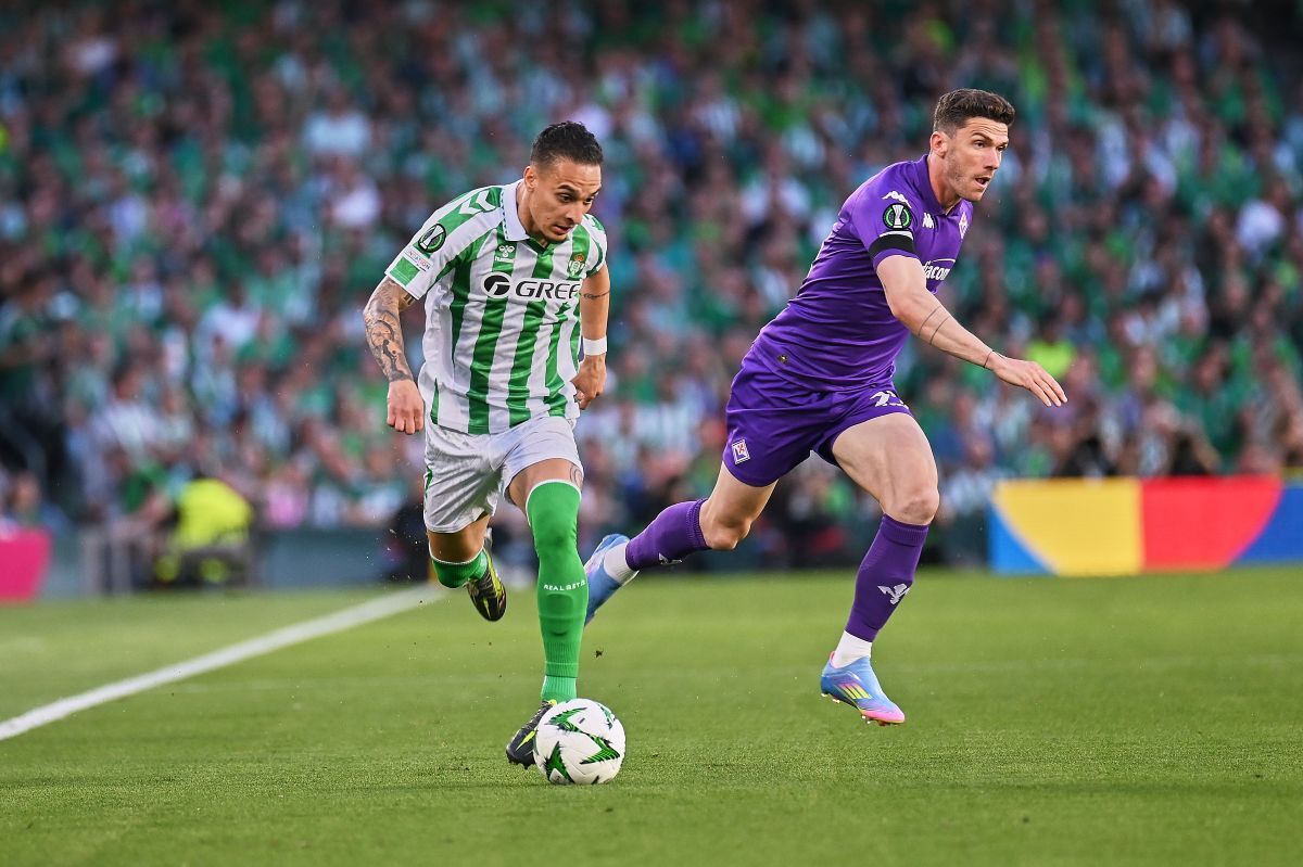 Antony en el Real Betis - Fiorentina | Salvador López Medina para El MIRA