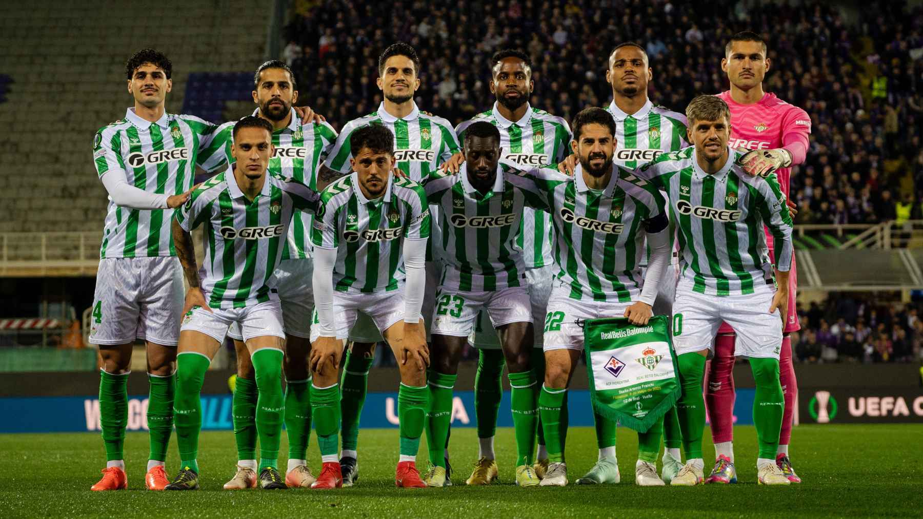 Once del Real Betis en el Fiorentina - Real Betis | @RealBetis