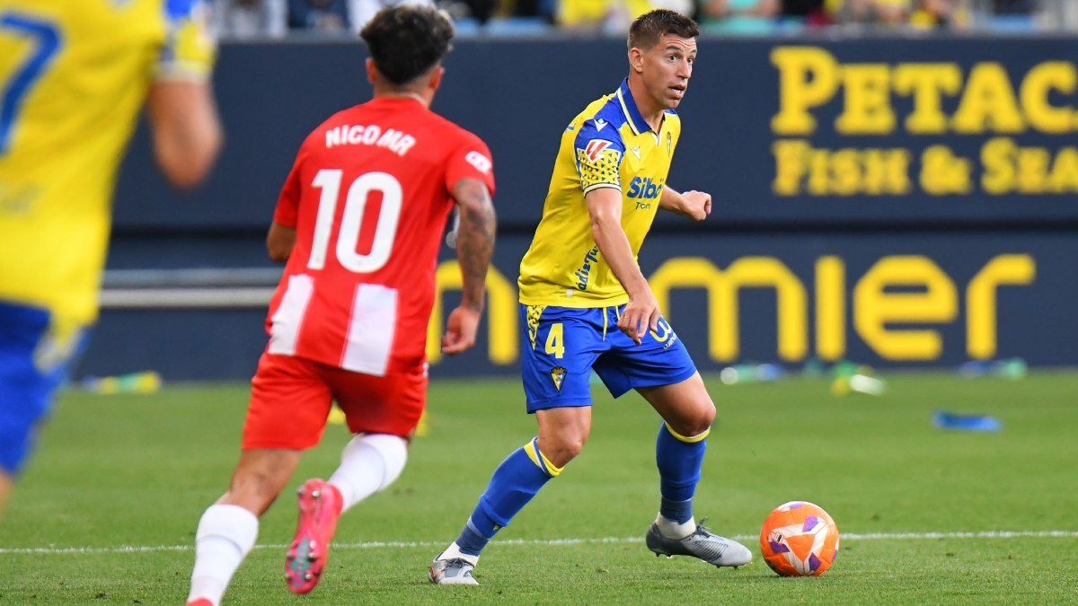 Rubén Alcaraz en el Cádiz CF - UD Almería | CCF