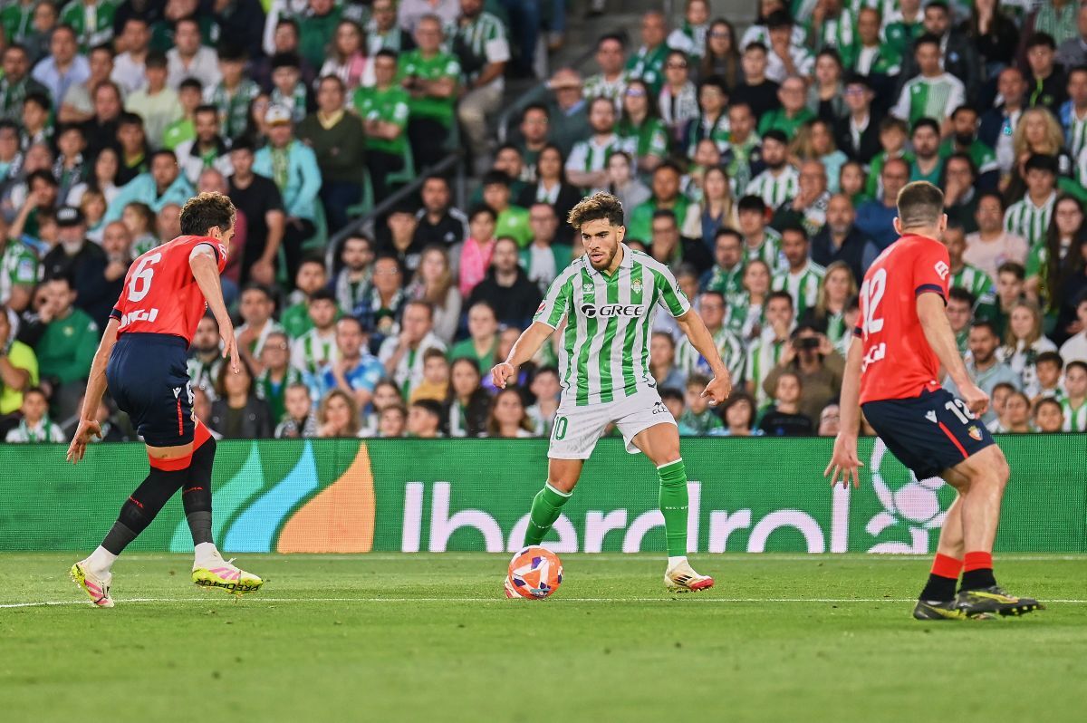 Abde en el Real Betis - Osasuna | Salvador López Medina para El MIRA