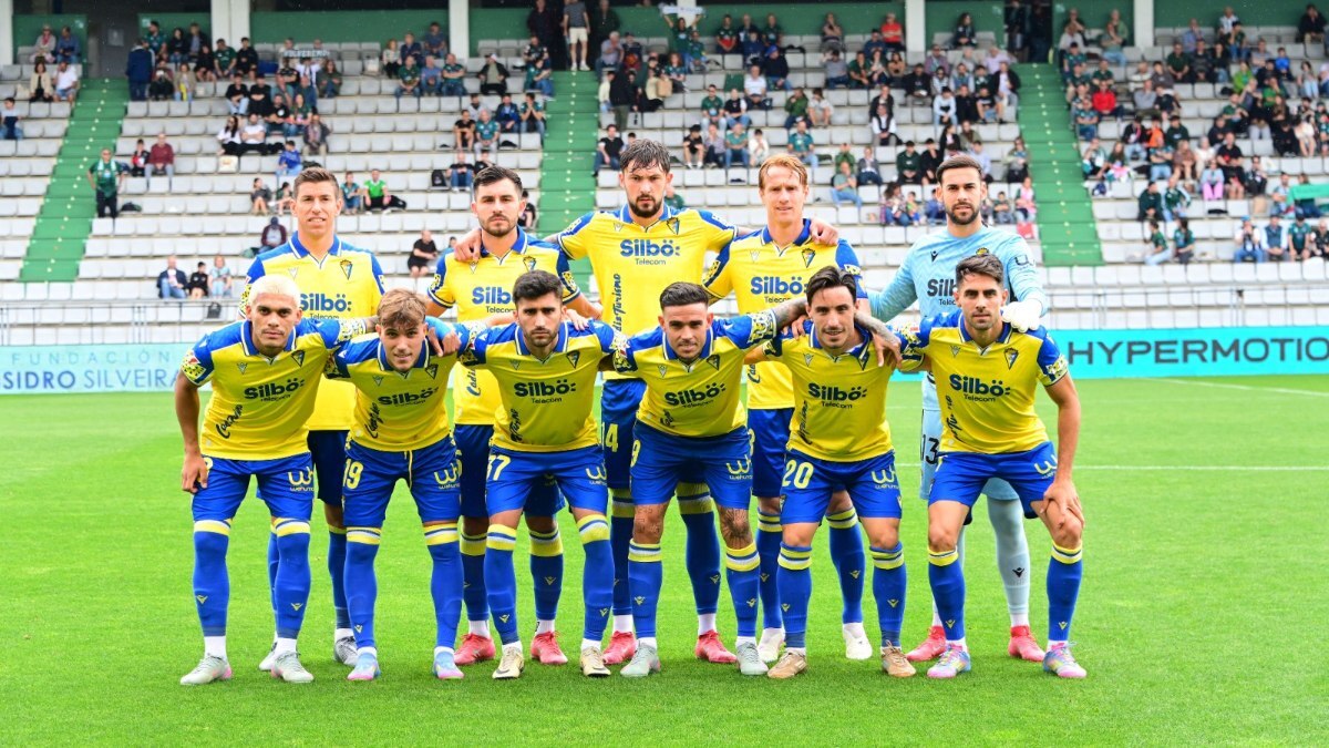 Once titular del Cádiz CF ante el Racing de Ferrol | CCF