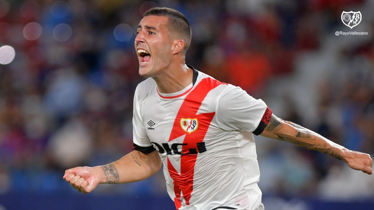 Sergi Guardiola, delantero del Rayo Vallecano que podría fichar por el Córdoba CF | RVM