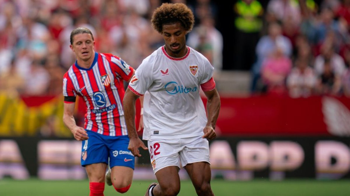 Loïc Badé en el Sevilla FC - Atlético de Madrid | Pedro Mina para El MIRA