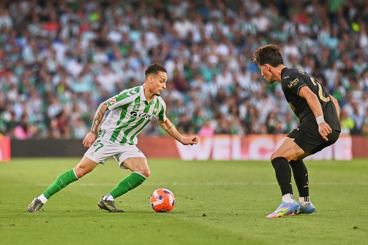 Antony en el Real Betis - Valencia CF | Salvador López Medina para El MIRA