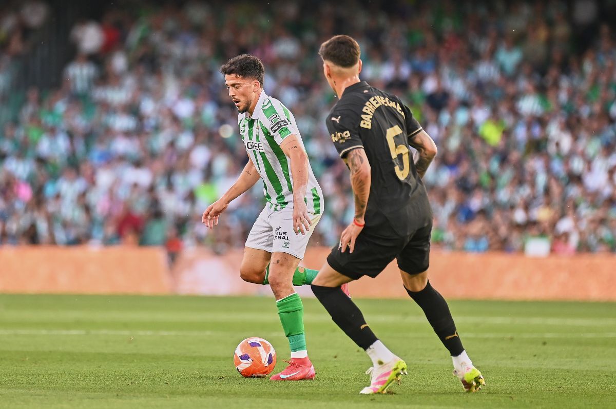 Pablo Fornals en el Real Betis - Valencia CF | Salvador López Medina para El MIRA