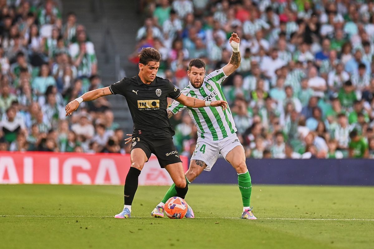 Aitor Ruibal en el Real Betis - Valencia CF | Salvador López Medina para El MIRA