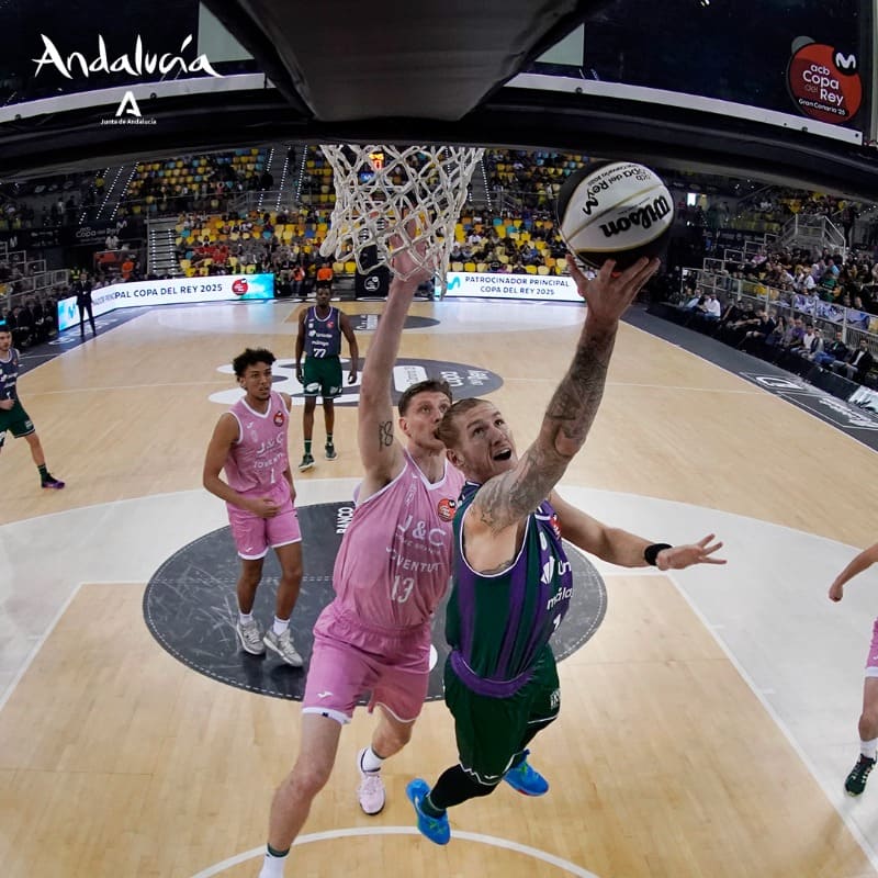 Un partido del Unicaja Baloncesto en la presente temporada