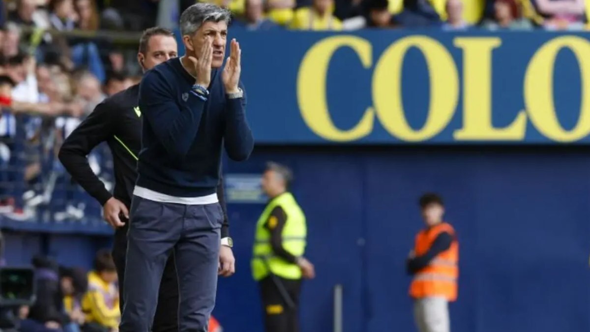 Imanol Alguacil durante un Villarreal CF - Real Sociedad | LaLiga