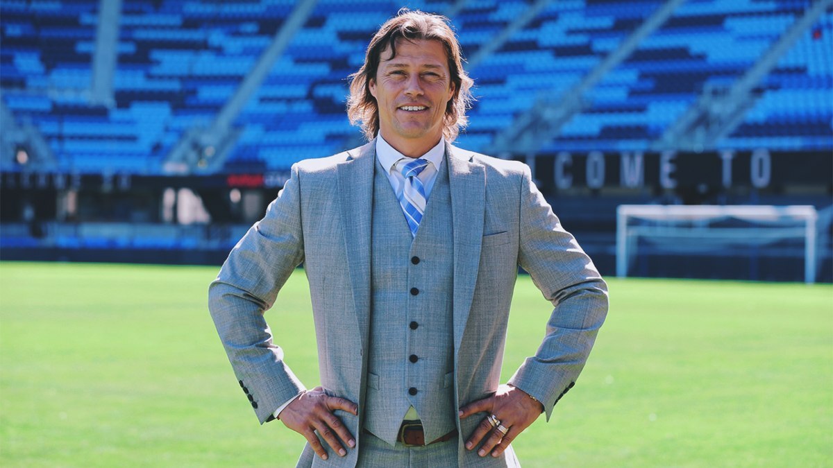 Matías Almeyda durante su etapa en el San José Earthquakes | SJE