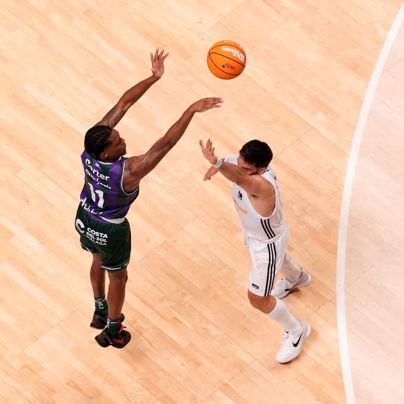 Unicaja Baloncesto - Real Madrid en el pabellón Martín Carpena