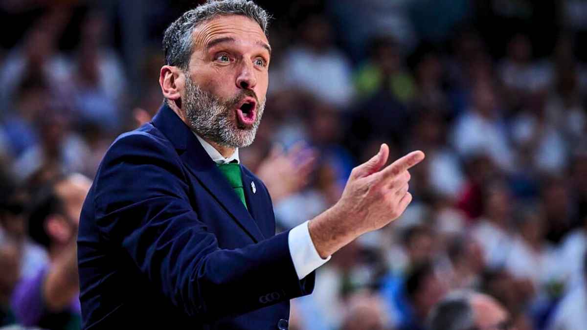 Ibon Navarro, entrenador del Unicaja Baloncesto