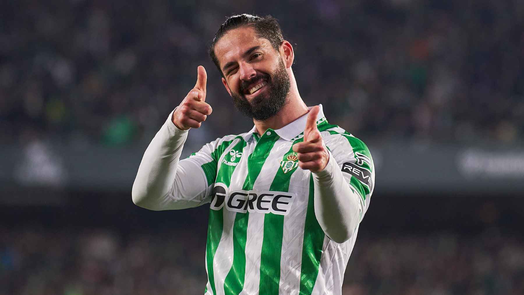 Isco celebra su gol en el Real Betis -Rayo Vallecano | Salvador López Medina para El MIRA