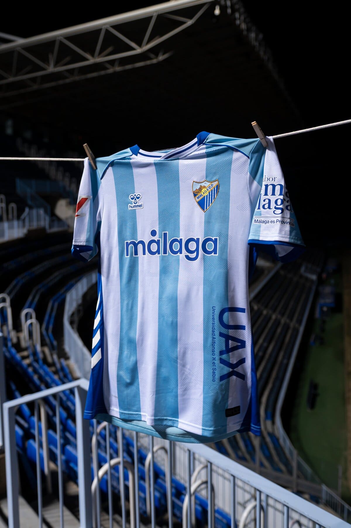 La nueva camiseta del Málaga CF