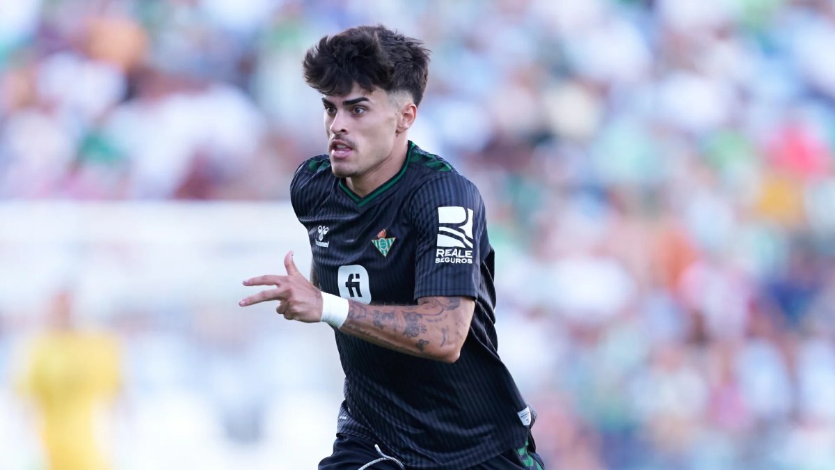 Juan Cruz durante su etapa en el Real Betis | RBB