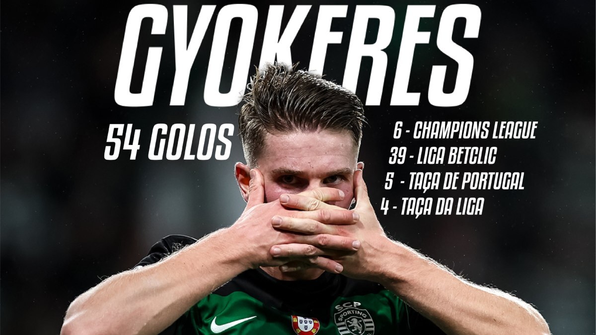 Los goles de Viktor Gyökeres en la temporada 24/25 | SCP