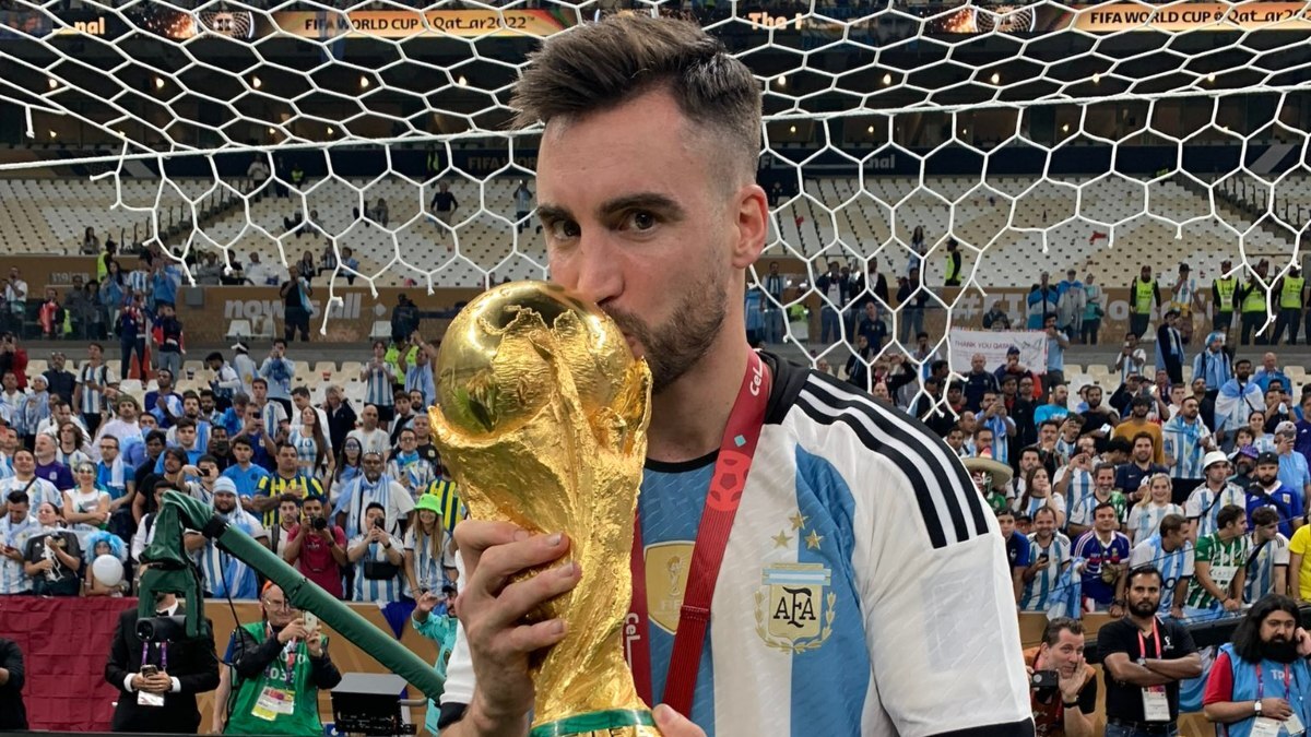 Nicolás Tagliafico, ganador del Mundial de Qatar con la selección de Argentina | @nico_taglia