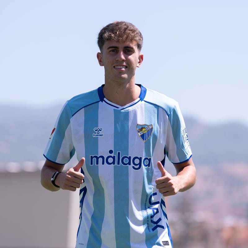 Adrián Niño, nuevo jugador del Málaga CF