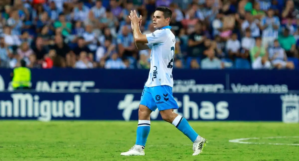 Luca Sangalli, jugador del Málaga CF