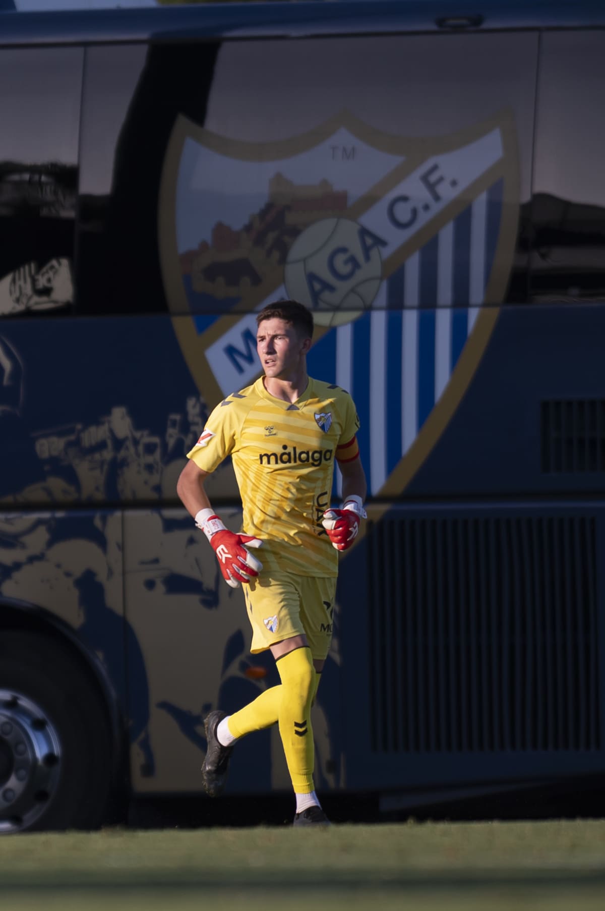 Carlos López, segundo portero del Málaga CF
