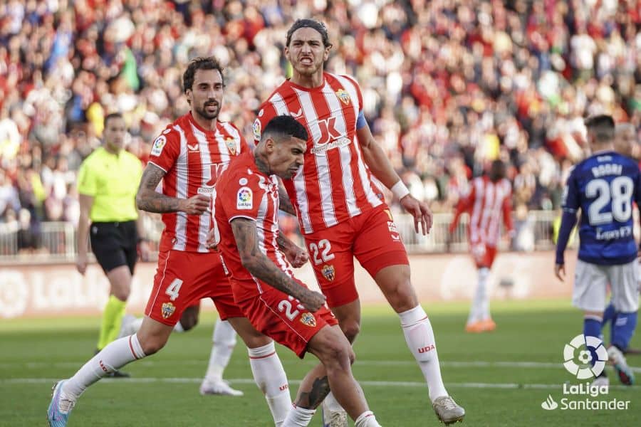 Samú Costa durante su etapa en la UD Almería | LaLiga