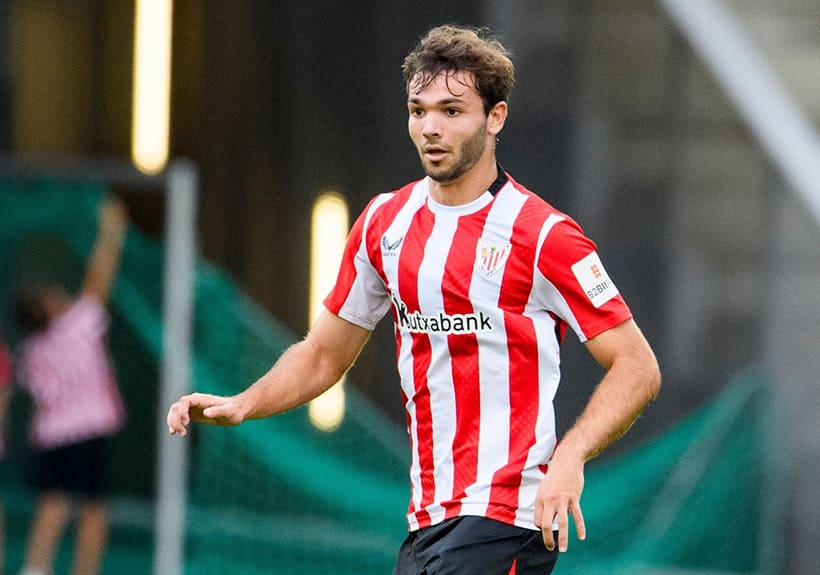 Unai Egiluz, jugador del Athletic Club