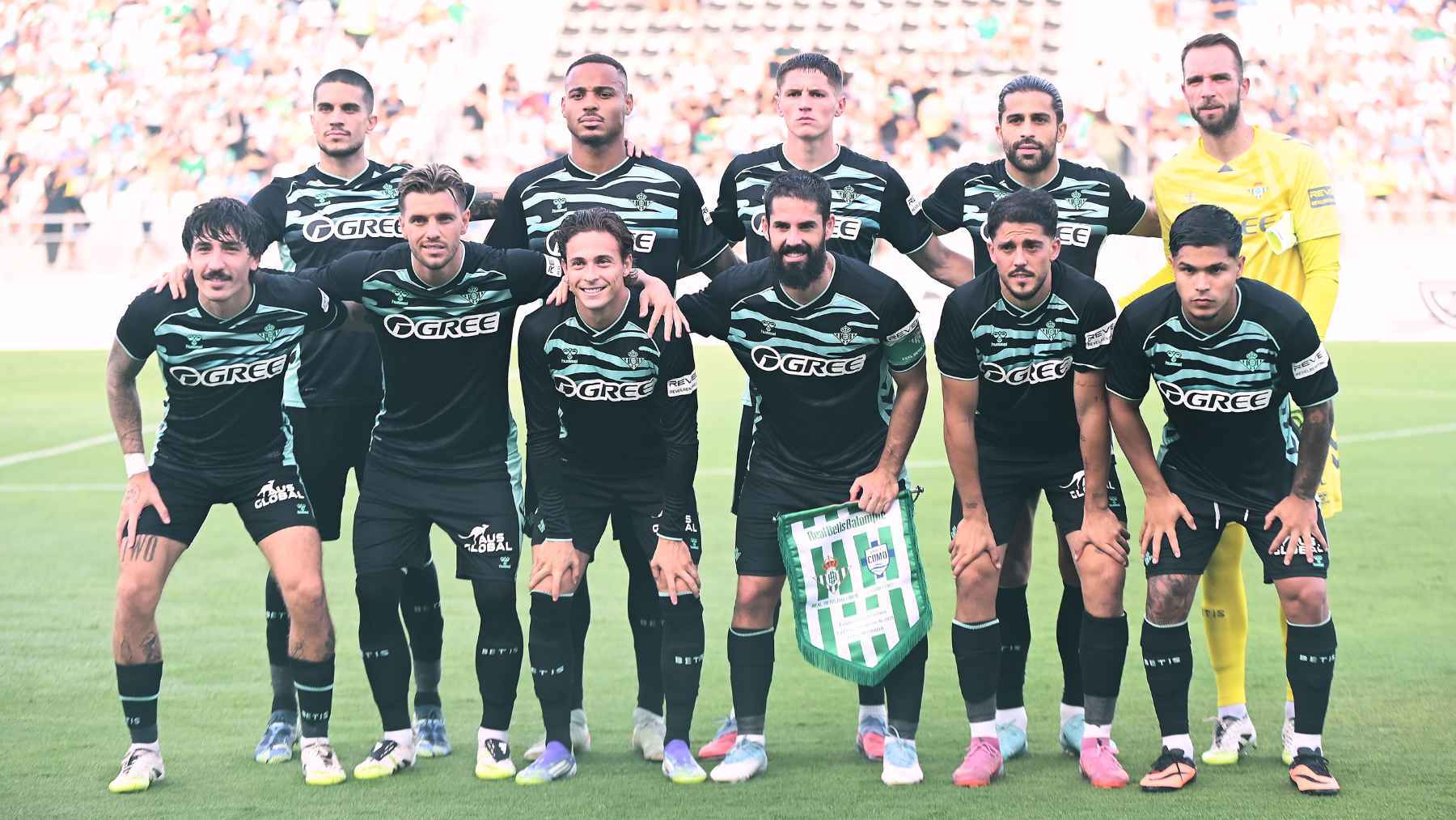 Alineación del Real Betis Balompié en el amistoso contra el Como 1907 | Salvador López Medina para El MIRA