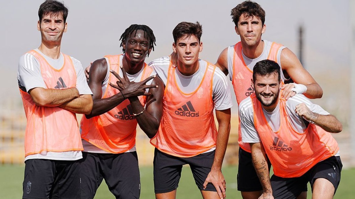Jugadores del Granada CF durante un entrenamiento | GCF