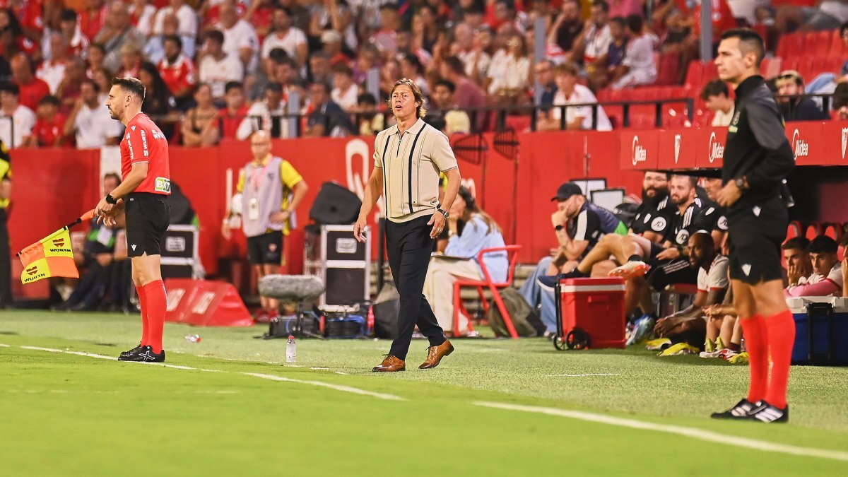 Matías Almeyda en el Sevilla FC - Getafe CF | Salvador López Medina para El MIRA