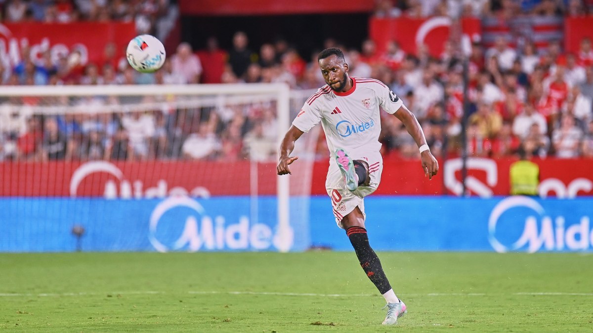 Dodi Lukébakio en el Sevilla FC - Getafe CF | Salvador López Medina para El MIRA