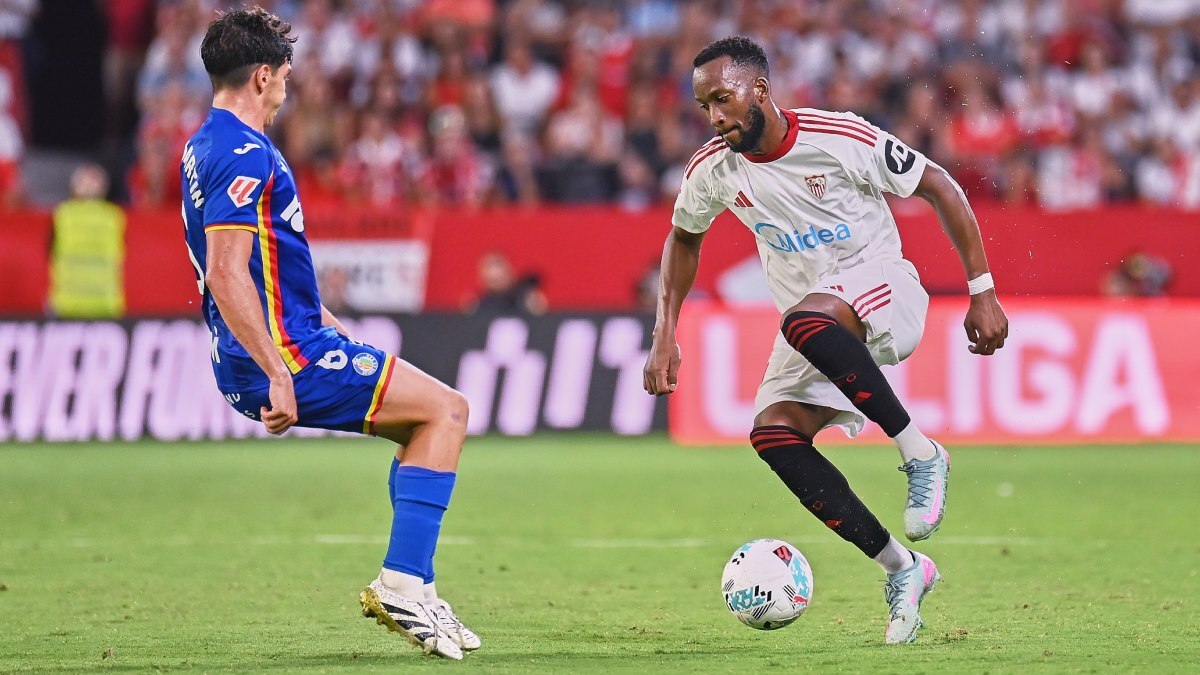 Dodi Lukébakio en el Sevilla FC - Getafe CF | Salvador López Medina para El MIRA