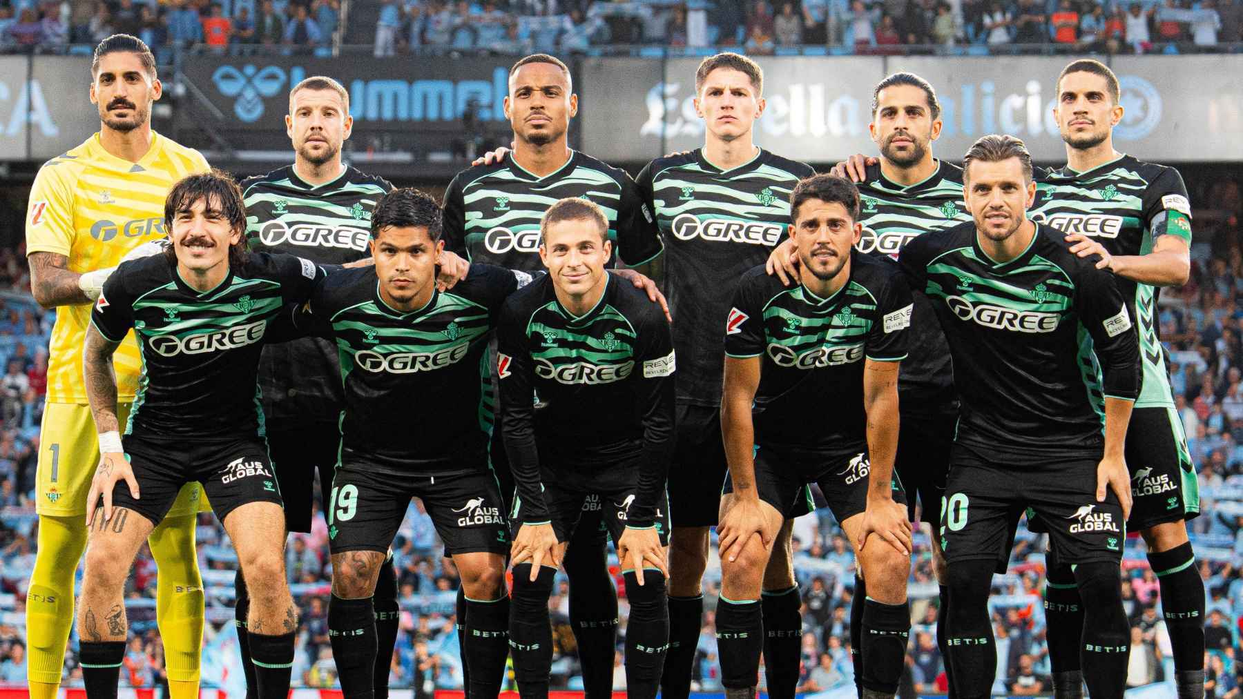 Alineación del Real Betis ante el Celta de Vigo | @RealBetis