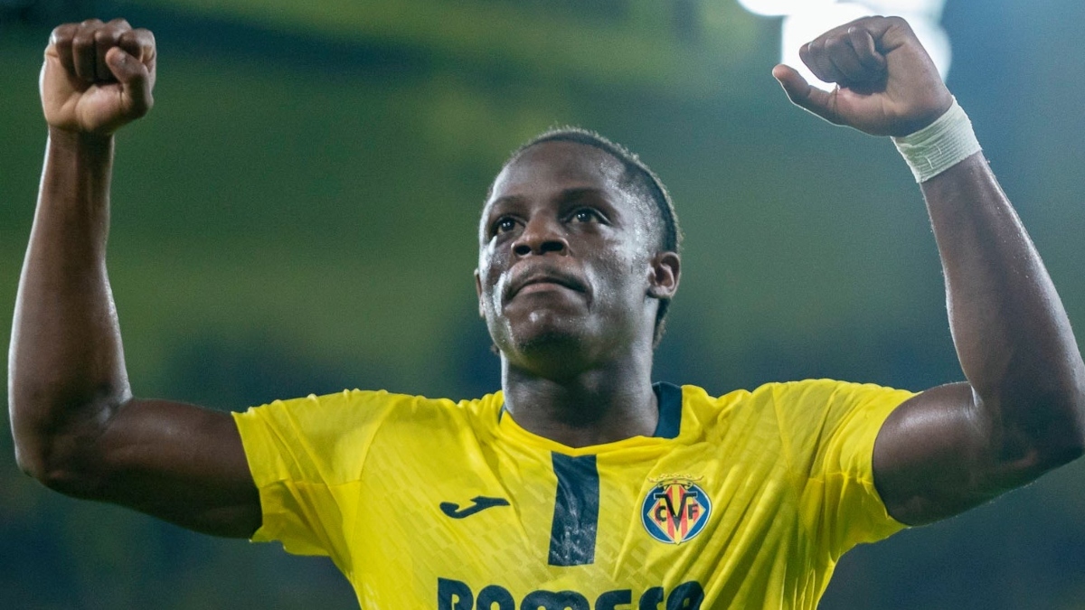 Etta Eyong celebra un gol anotado con el Villarreal CF | VCF