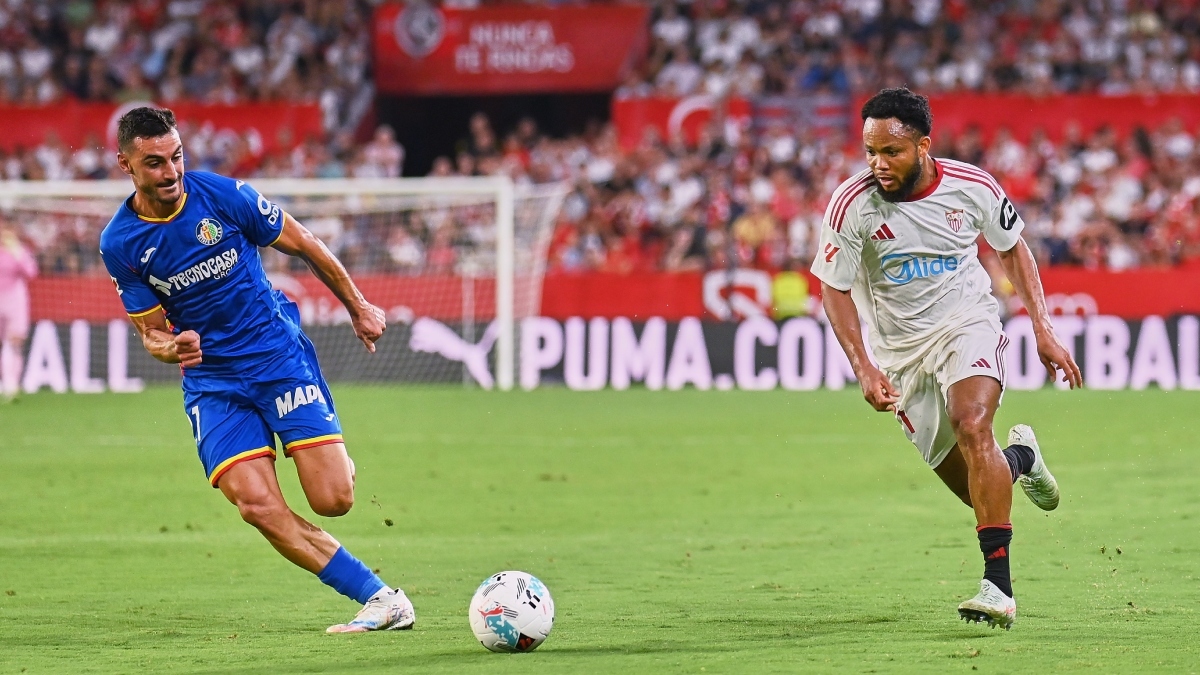 Chidera Ejuke en el Sevilla FC - Getafe CF | Salvador López Medina para El MIRA