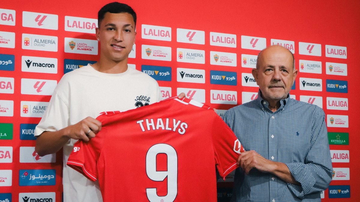 Presentación oficial de Thalys con la UD Almería | UDA