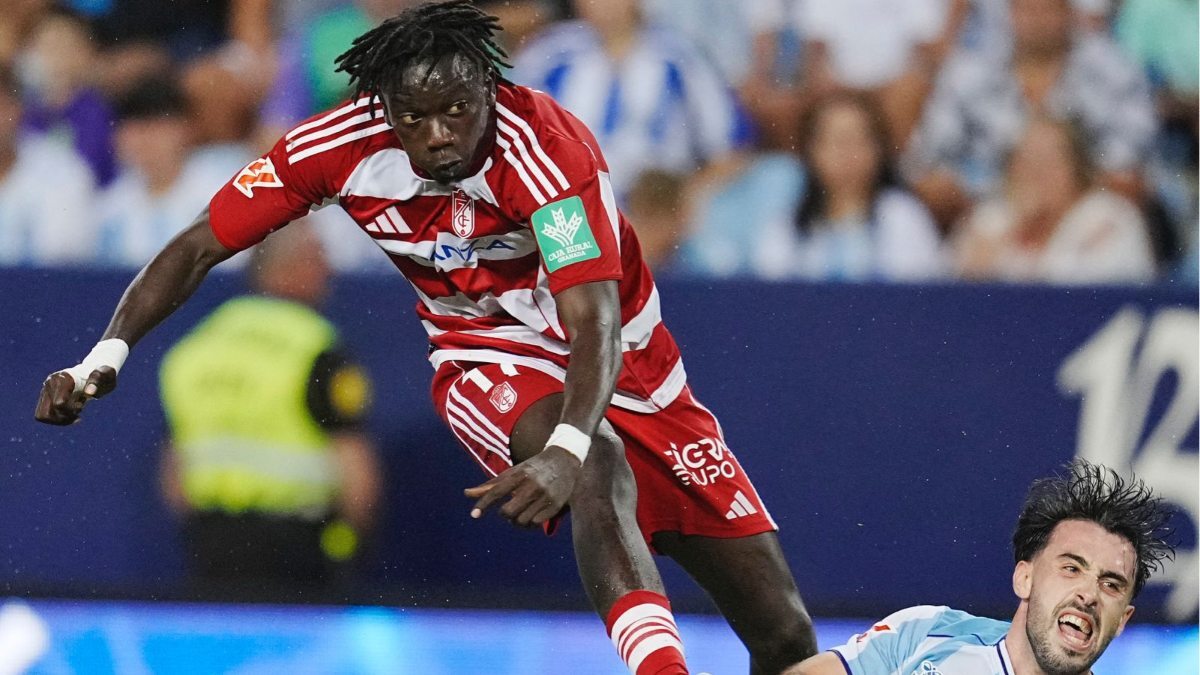 Souleymane Faye en el Málaga CF - Granada CF | GCF