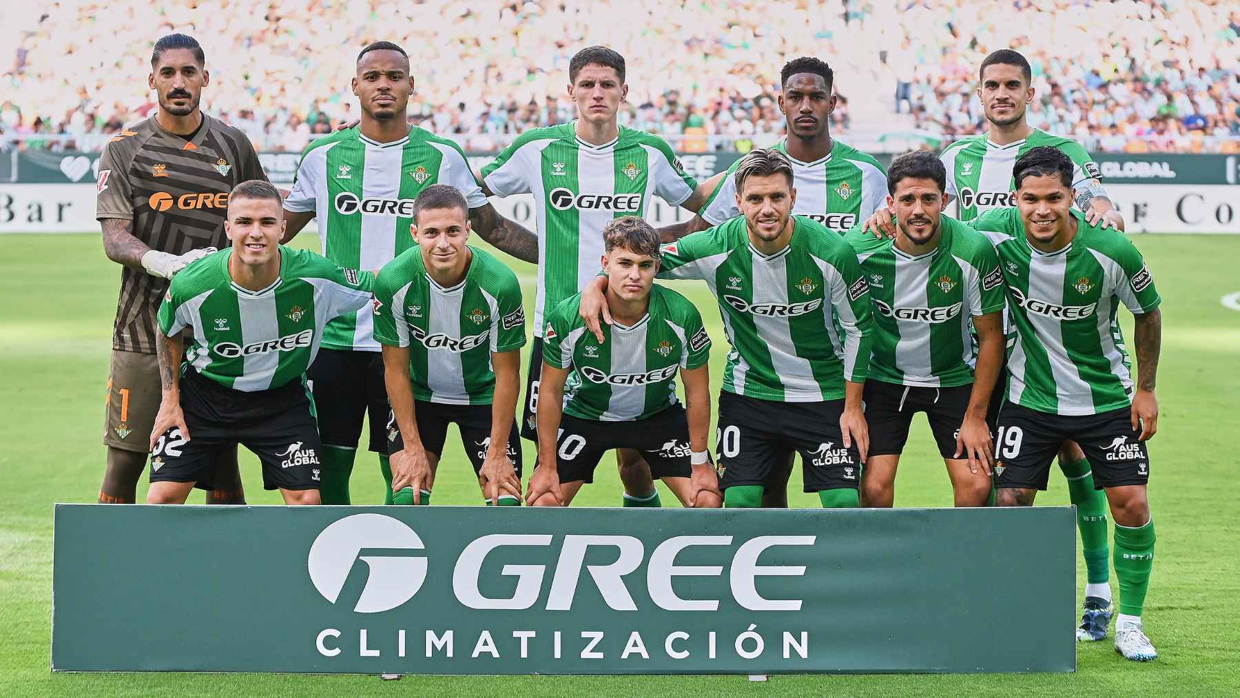 Alineación del Real Betis en el partido ante el Athletic Club | Salvador López Medina para El MIRA